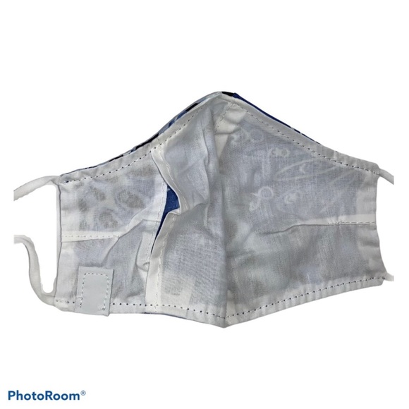 Vera Bradley Tropical Blue Mask - Picture 4 of 5